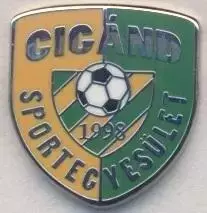 футбол.клуб Циганд (Угорщина) ЕМАЛЬ /Cigand SE,Hungary football enamel pin badge