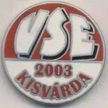 футбол.клуб Кішварда (Угорщина)1 ЕМАЛЬ / VSE Kisvarda,Hungary football pin badge