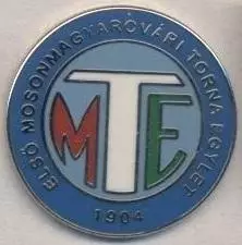 футбол.клуб Мошонмадяровар (Угорщина) ЕМАЛЬ/Mosonmagyarovar,Hungary football pin