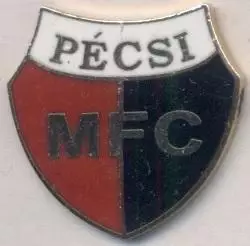 футбол.клуб Печ (Угорщина)1 ЕМАЛЬ / Pecsi MFC, Hungary football enamel pin badge
