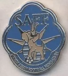 Південна Азія конфедер.футболу ЕМАЛЬ /SAFF South Asia football confederation pin