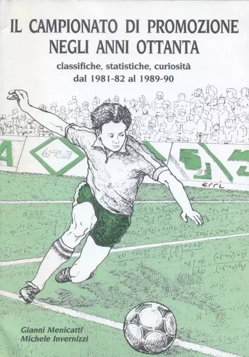 книга Футбол Італія аматори 1981-90 / Campionato Promozione, Italy statistics