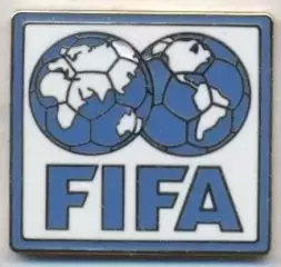 ФІФА,конфедерація футболу,№1 ЕМАЛЬ /FIFA football confederation enamel pin badge