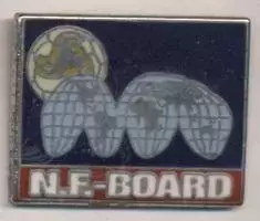 НФ-Борд (не-ФІФА) конфедерація футболу, ЕМАЛЬ / NF-Board football federation pin