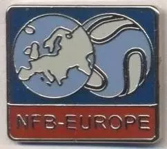 Європа(не-ФІФА) конфед.футболу, ЕМАЛЬ/NF-Board Europe football confederation pin