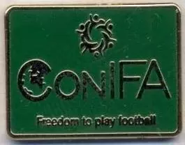 КонІФА,конфедерація футболу (не-ФІФА2 ЕМАЛЬ/ConIFA football federation pin badge