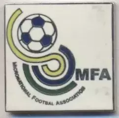 Микронації,конфедерація футболу (не-ФІФА ЕМАЛЬ/MFA football federation pin badge