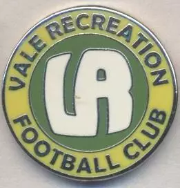 футбол.клуб Вейл (Англія) ЕМАЛЬ/Vale Recreation FC,Guernsey-England football pin