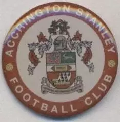 футбол.клуб Аккрингтон (Англія офіц.? важмет/Accrington SFC,England football pin