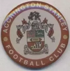 футбол.клуб Аккрингтон (Англія офіц.? важмет/Accrington SFC,England football pin