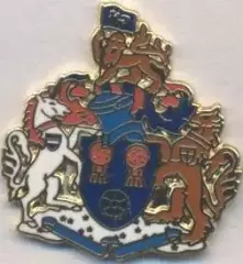 футбол.клуб Олтрингем (Англія)2 ЕМАЛЬ / Altrincham FC,England football pin badge