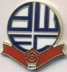 футбол.клуб Болтон (Англія) ЕМАЛЬ/Bolton Wanderers FC,England football pin badge