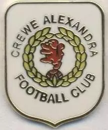футбол.клуб Кру Александра (Англія) ЕМАЛЬ/Crew Alexandra FC,England football pin