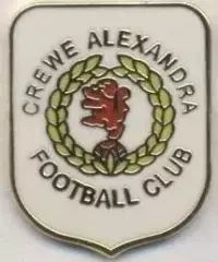 футбол.клуб Кру Александра (Англія) ЕМАЛЬ/Crew Alexandra FC,England football pin