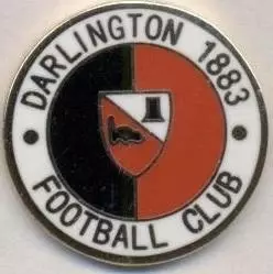 футбол.клуб Дарлінгтон (Англія) ЕМАЛЬ / Darlington FC,England football pin badge