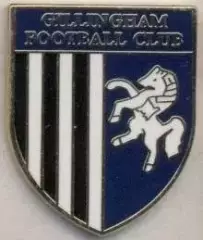 футбол.клуб Джиллінгем (Англія) ЕМАЛЬ / Gillingham FC,England football pin badge