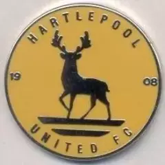 футбол.клуб Хартлпул (Англія) ЕМАЛЬ/Hartlepool United,England football pin badge
