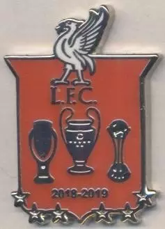 футбол.клуб Ліверпуль (Англія)5 ЕМАЛЬ / Liverpool FC, England football pin badge