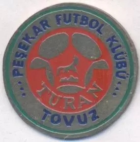 футбол.клуб Туран Товуз (Азербайджан1 важмет/Turan Tovuz,Azerbaijan football pin