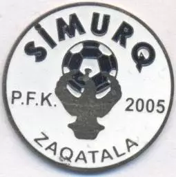 футбол.клуб Симург Загатала (Азербайджан) важмет /Simurq,Azerbaijan football pin