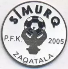 футбол.клуб Симург Загатала (Азербайджан) важмет /Simurq,Azerbaijan football pin