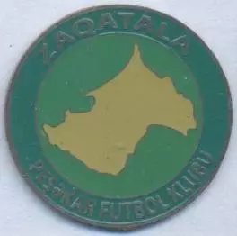 футбол.клуб Загатала (Азербайджан) важмет / Zagatala PFK,Azerbaijan football pin