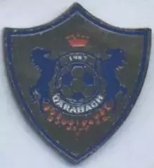 футбол.клуб Карабах Агдам (Азербайджан)2 важмет /Qarabag,Azerbaijan football pin
