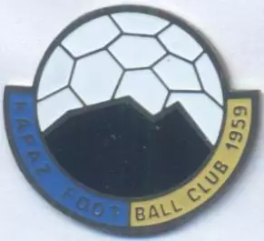 футбол.клуб Кяпяз Гянджа (Азерб.)2 важмет /Kapaz Ganja,Azerbaijan football badge