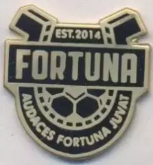 футбол.клуб Фортуна Баку (Азербайджан ЕМАЛЬ/Fortuna Baku,Azerbaijan football pin