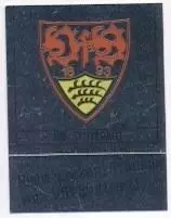 наклейка блискуча футбол Штутгарт (Німеччина /VfB Stuttgart,Germany logo sticker
