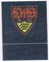 наклейка блискуча футбол Штутгарт (Німеччина /VfB Stuttgart,Germany logo sticker