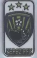 футбол.клуб Кяпяз Гянджа (Азербайджан) ЕМАЛЬ/Kapaz Ganja,Azerbaijan football pin