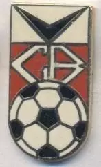 футбол.клуб Гянджларбірлії (Азерб. ЕМАЛЬ /Ganclarbirliyi,Azerbaijan football pin