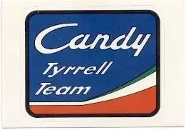 наклейка Ф-1 Формула-1 команда Тіррелл / Tyrrell F-1 Formula-1 team logo sticker