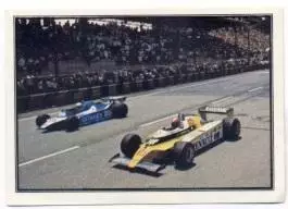 наклейка Ф-1 Формула-1 Гран-Прі №1 / F-1 Formula-1 Grand Prix 1980s sticker