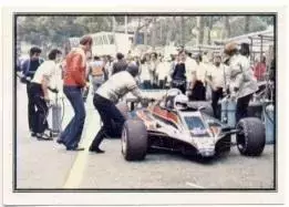 наклейка Ф-1 Формула-1 Гран-Прі №2 / F-1 Formula-1 Grand Prix 1980s sticker