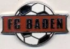 футбольний клуб Баден (Швейцарія) ЕМАЛЬ /FC Baden,Switzerland football pin badge