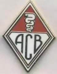 футбол.клуб Беллінцона (Швейцарія)2 ЕМАЛЬ/AC Bellinzona,Switzerland football pin