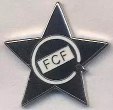 футбол.клуб Фрібур (Швейцарія) ЕМАЛЬ /FC Fribourg,Switzerland football pin badge