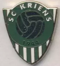 футбол.клуб Крінс (Швейцарія)2 ЕМАЛЬ / SC Kriens, Switzerland football pin badge