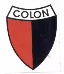 наклейка футбол Колон (Аргентина1/Colon Santa Fe,Argentina football logo sticker