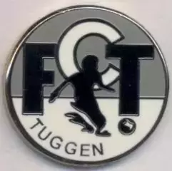 футбол.клуб Тугген (Швейцарія) ЕМАЛЬ / FC Tuggen, Switzerland football pin badge