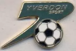 футбол.клуб Івердон (Швейцарія)1 ЕМАЛЬ / Yverdon-Sport, Switzerland football pin