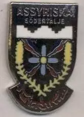 футбольний клуб Ассиріска (Швеція) ЕМАЛЬ /Assyriska FF,Sweden football pin badge