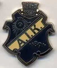 футбол.клуб АІК Стокгольм (Швеція) ЕМАЛЬ/AIK Stockholm,Sweden football pin badge
