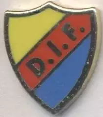футбольний клуб Юргорден (Швеція) ЕМАЛЬ/Djurgardens IF,Sweden football pin badge