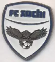 футбольний клуб ФК Сочи (Рос.) важмет / FC Sochi, Rus. football pin badge