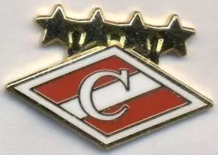 футбольний клуб Спартак Мос. (Рос.)6 ЕМАЛЬ / Spartak Mos.,Rus.football pin badge