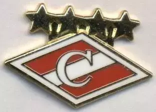 футбольний клуб Спартак Мос. (Рос.)6 ЕМАЛЬ / Spartak Mos.,Rus.football pin badge