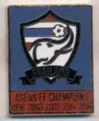 Таїланд, федерація футболу-трофеї1 ЕМАЛЬ /Thailand football federation pin badge